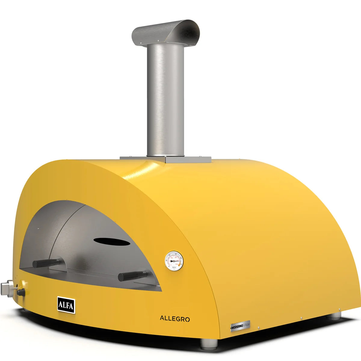 Moderno 5 Pizze Hybrid (Gas + Wood) Fired Pizza Oven