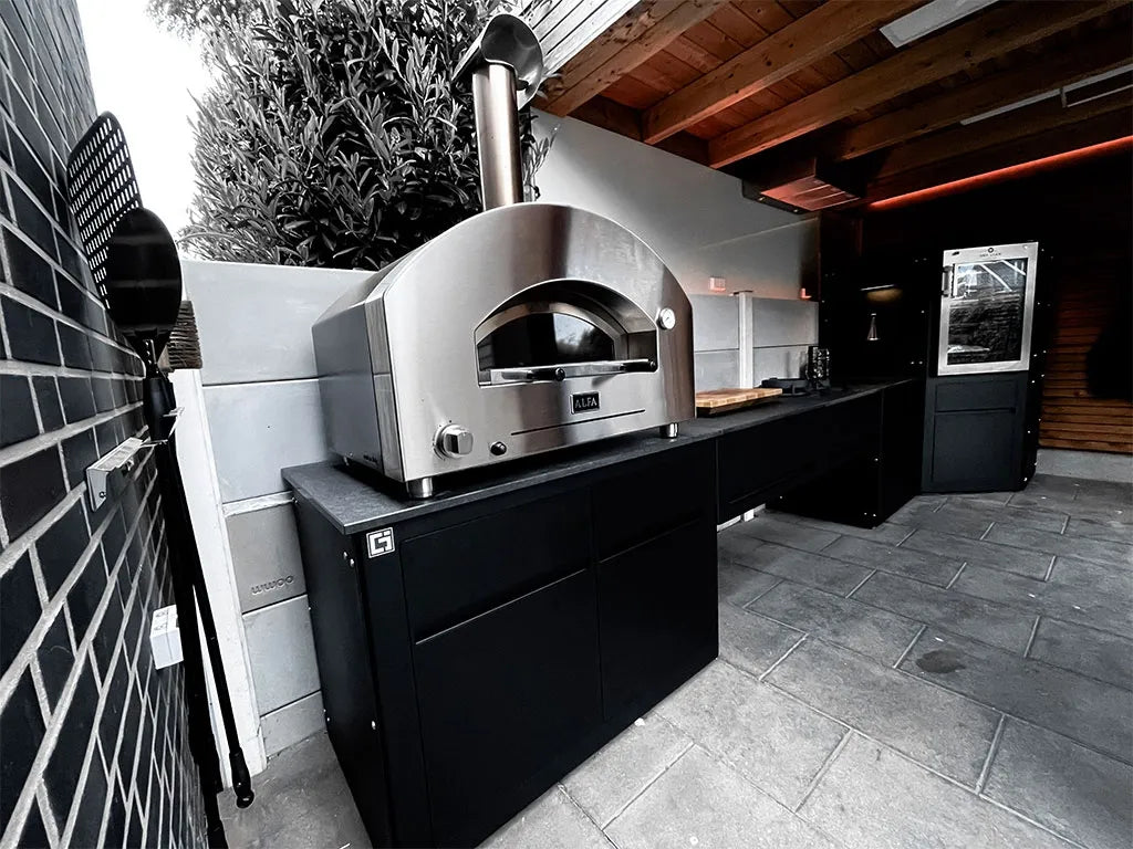 Futuro 2 Pizze Hybrid (Gas + Wood) Fired Pizza Oven