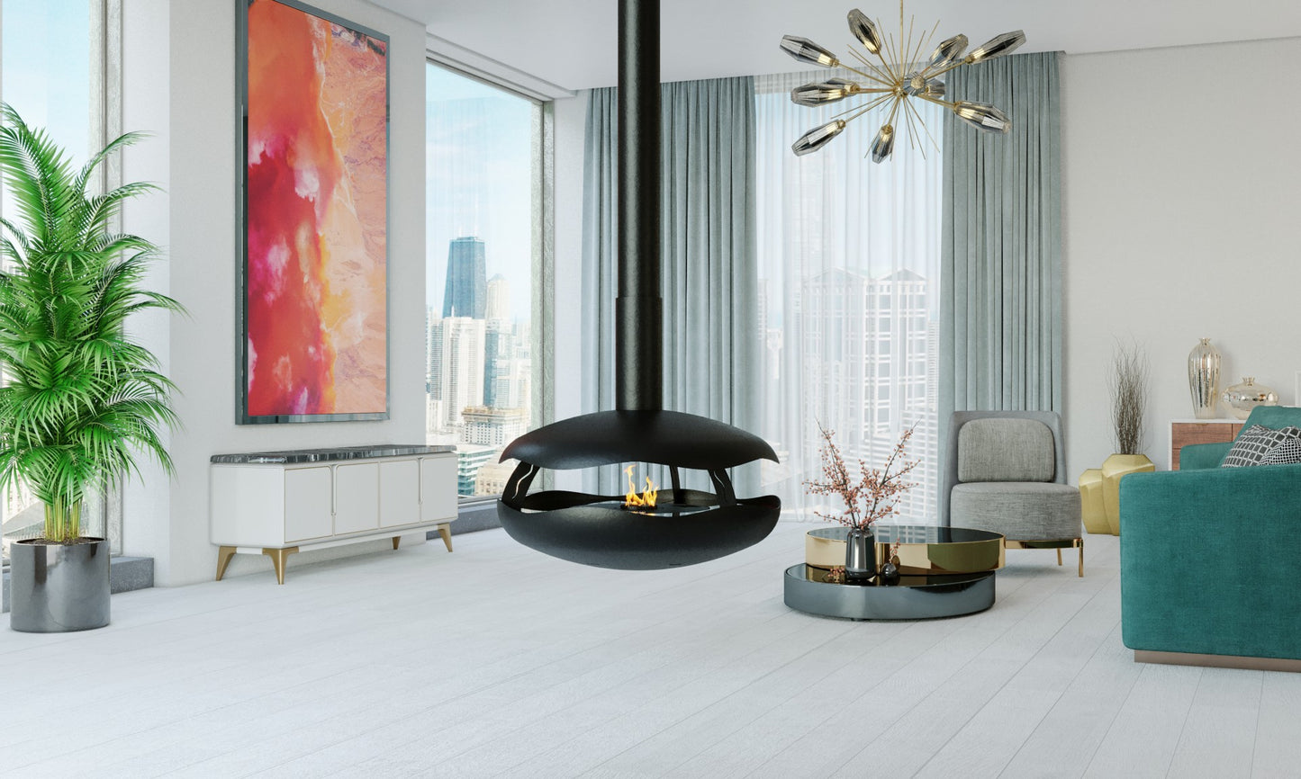 Perola Plus Suspended Fireplace