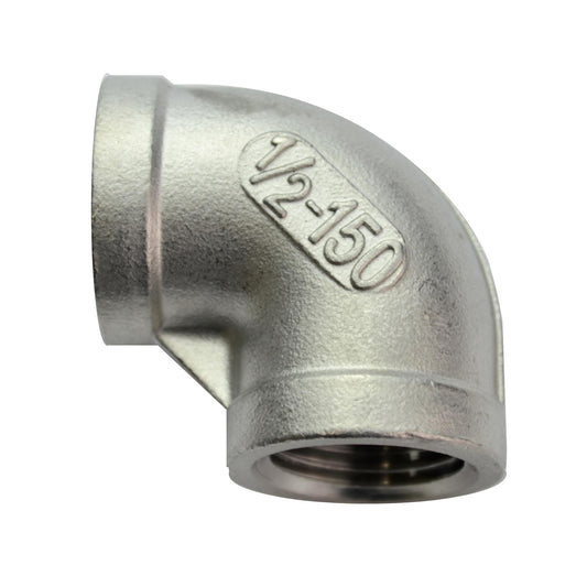 1/2" 90° Elbow - Stainless Steel Fitting