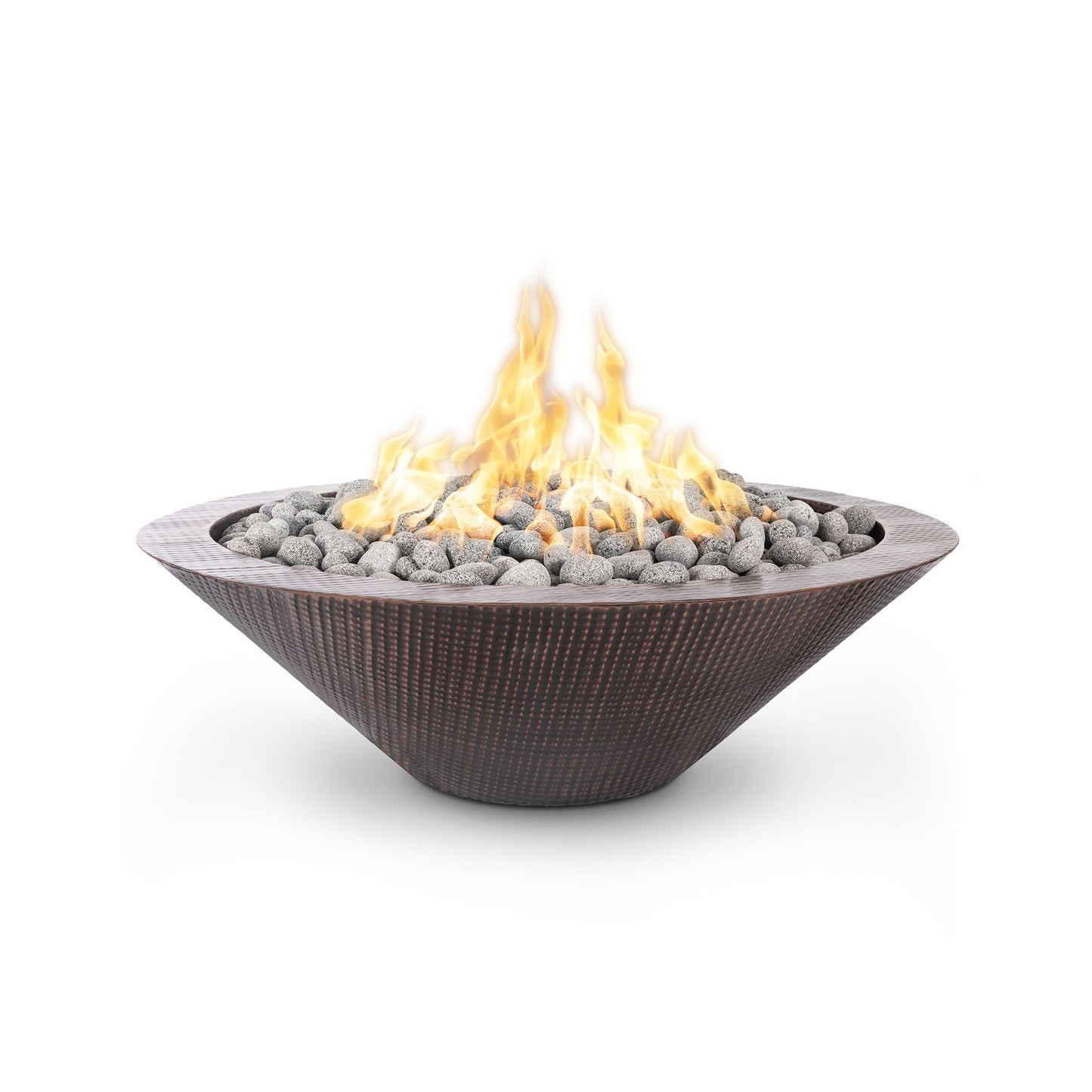 48" Cazo Copper Fire Pit - Narrow  Ledge