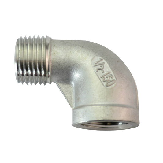 1/2" M To F Elbow - Stainless Steel Fitting