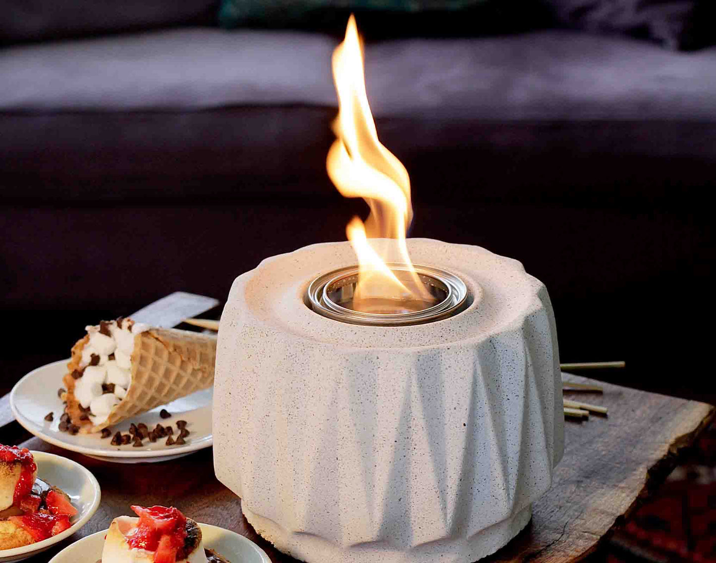 Flute S'Mores Roaster Fire Bowl