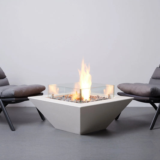 Wedge Square Bioethanol Fire Pit